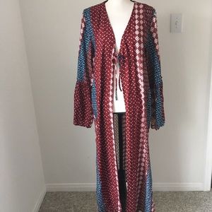 JODIFL Long Kimono / Size Large